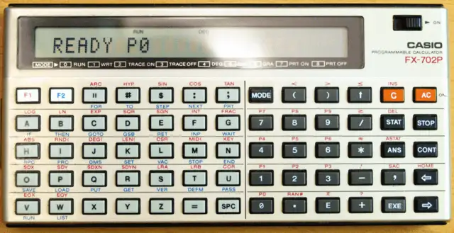 Imagen de una calculadora