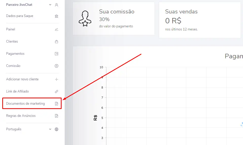 Como afiliados podem vender o JivoChat utilizando nosso press kit