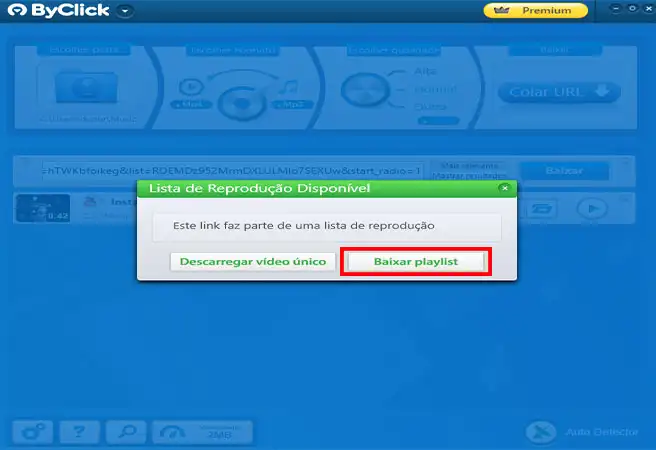 Captura de tela do ByClick