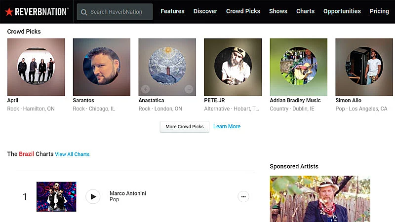 Cómo bajar música gratis de ReverbNation