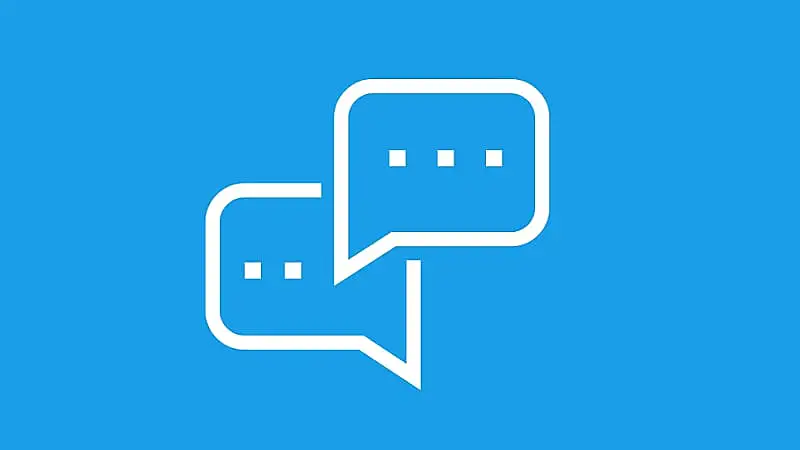 Ilustración de un chat