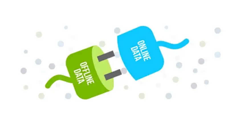 online y offline