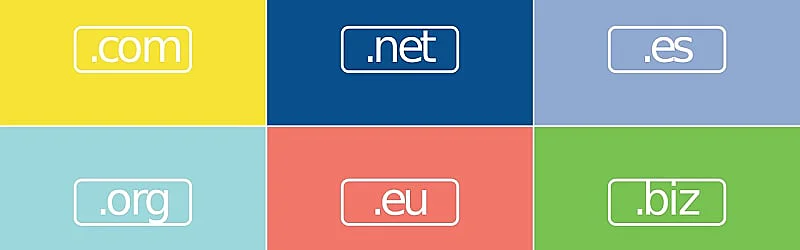 Tipos de terminación para un dominio web