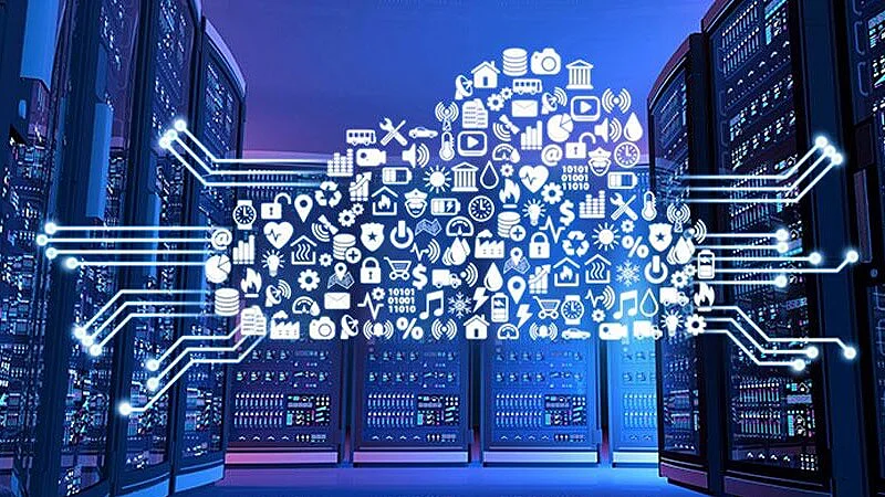 Ilustración de datos de Hosting, necesario para una página web profesional