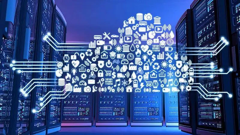 Ilustración de datos de Hosting, necesario para una página web profesional
