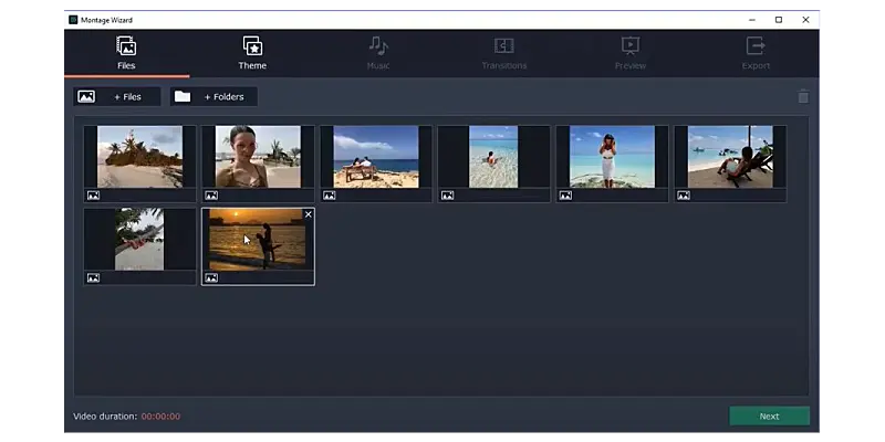 Printscreen de como criar gif com o Movavi