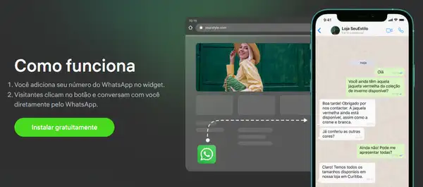 colocar um botão de WhatsApp no seu site