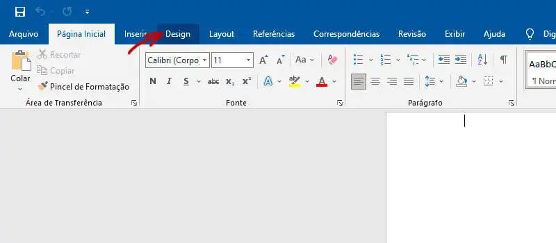 Passo a passo de como adicionar marca d'água no Word, parte 1