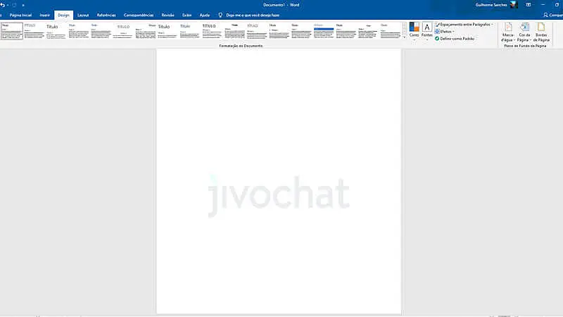 Passo a passo de como adicionar marca d'água no Word, parte 5