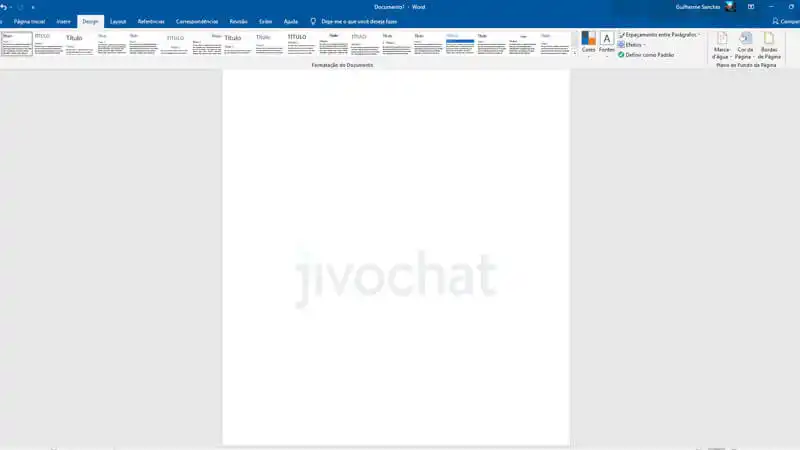Passo a passo de como adicionar marca d'água no Word, parte 5