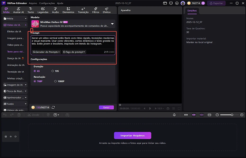 como criar Reels no instagram