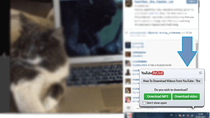 ByClick Downloader para descargar videos de Instagram
