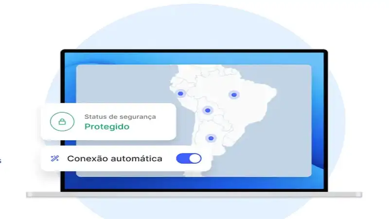 Captura do VPN NordVPN