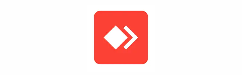 Banner com ícone vermelho do aplicativo AnyDesk