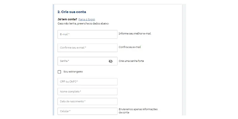 Printscreen de como fazer um email com a Hostgator