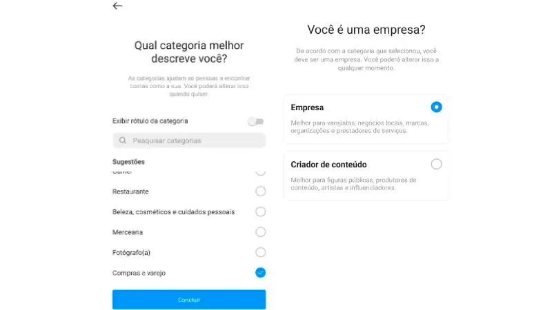 Como fazer um Instagram Printscreen para criar uma conta profissional