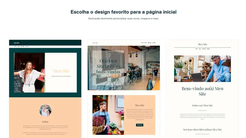 Como fazer um site com wix passo 3