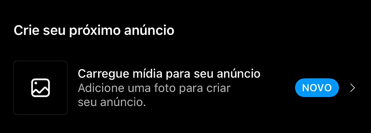 Captura de tela do Instagram