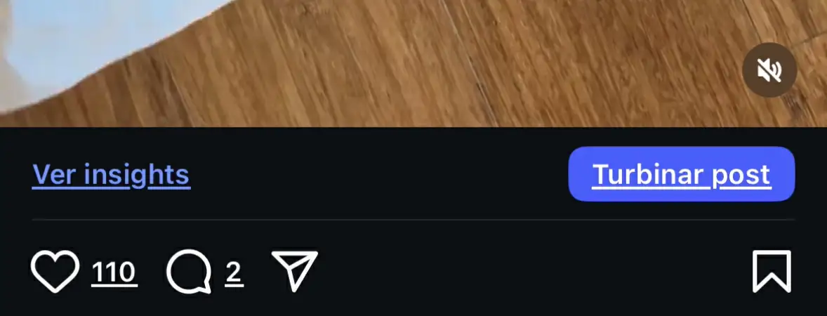 Captura de tela do Instagram