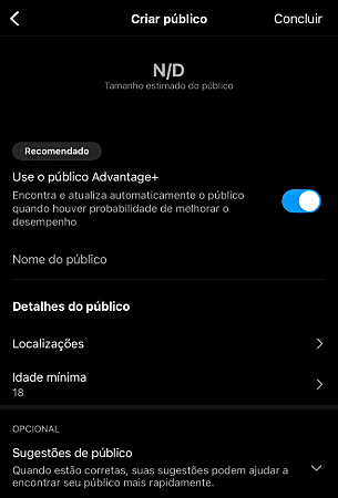 Captura de tela do Instagram