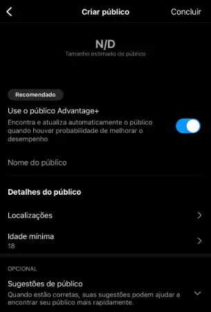 Captura de tela do Instagram