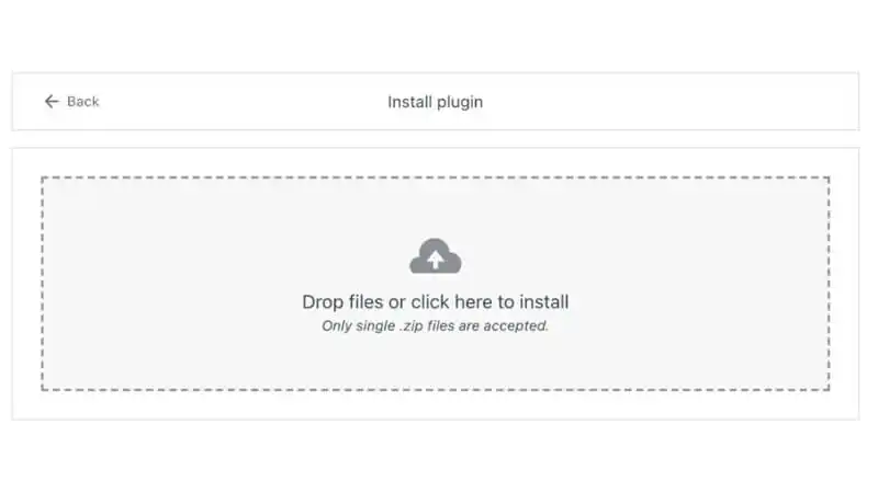 Como instalar plugin no wordpress captura de tela que mostra como fazer o upload de um plugin no WordPress