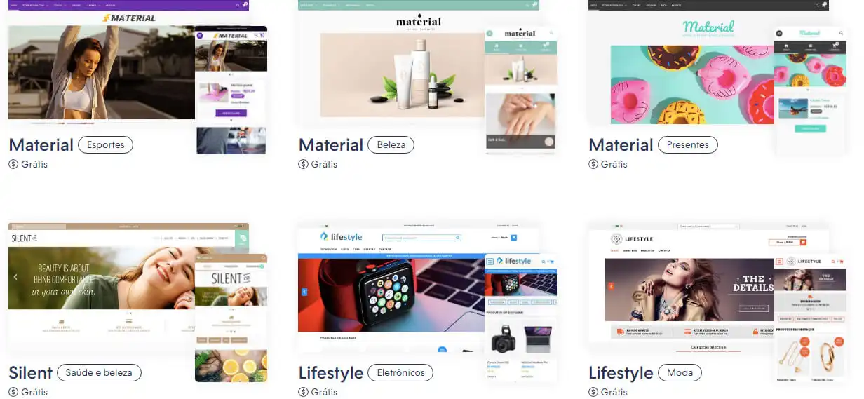 Templates Nuvemshop