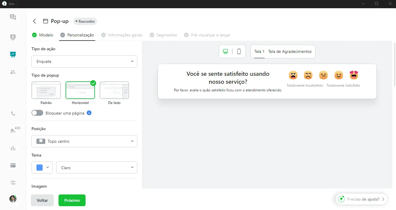 como pedir feedback ao cliente através de pesquisa nps