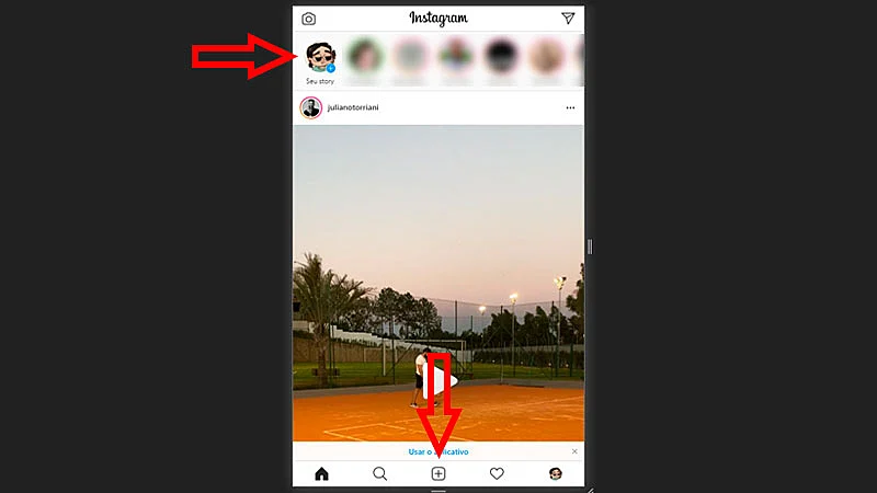 Postando no Instagram pelo Google Chrome passo 2