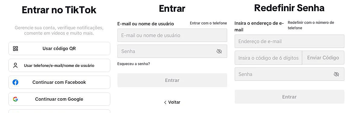 captura de tela do TikTok