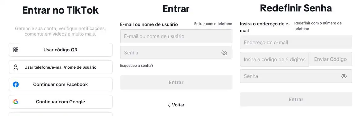 captura de tela do TikTok