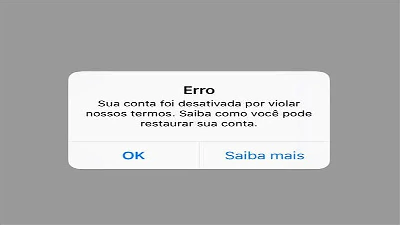 Captura de tela do Instagram