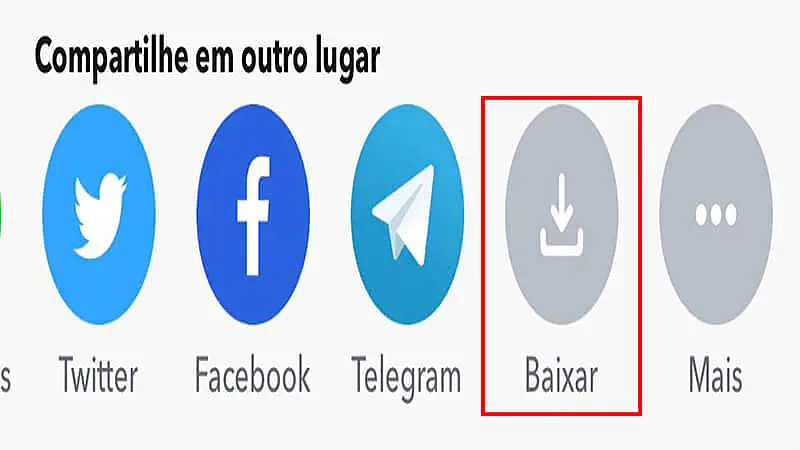 Captura de tela do Snapchat