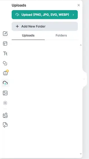 Botão grave a si mesmo do Canva