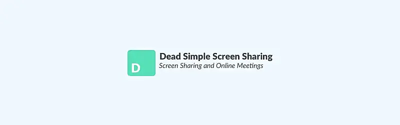 Dead Simple screen Sharing