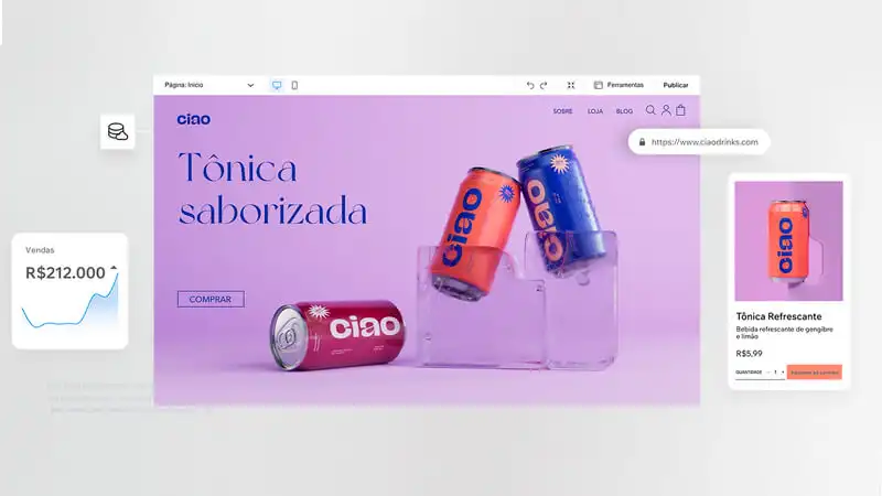 comprar dominio Wix captura de tela que mostra a ferramenta da Wix