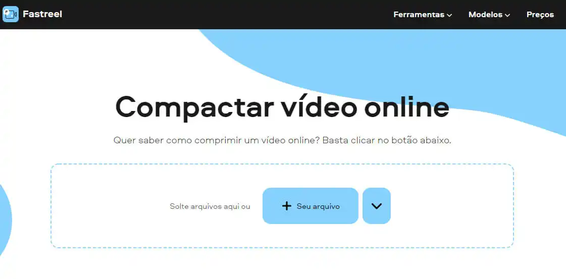 Captura de tela do Fastreel