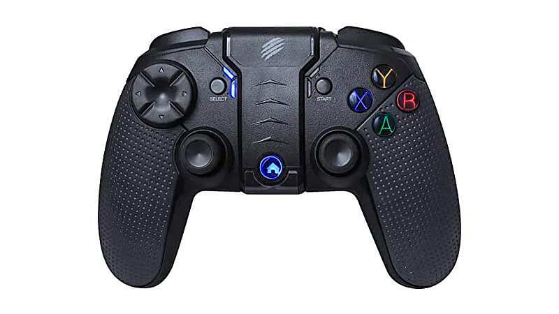 imagem de um controle para celular OEX Legends na cor azul escuro