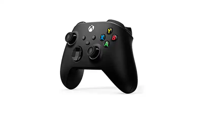 imagem de um controle de Xbox One sem fio na cor carbon black