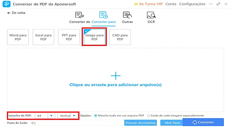 Captura de tela do Apowersoft