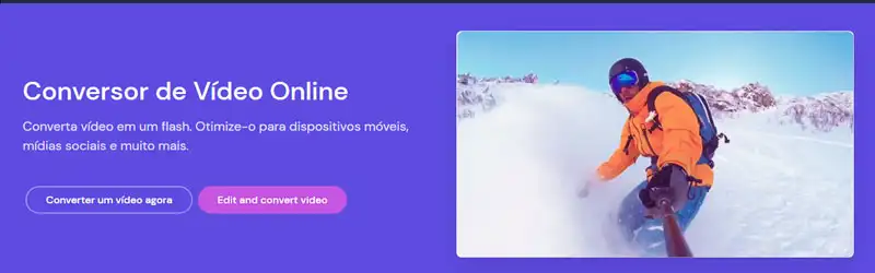 ClipChamp Banner do conversor de vídeo online ClipChamp