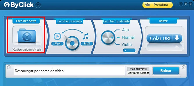 Captura de tela ByClick