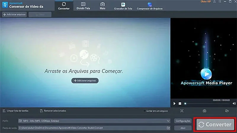 Captura de tela Apowersoft