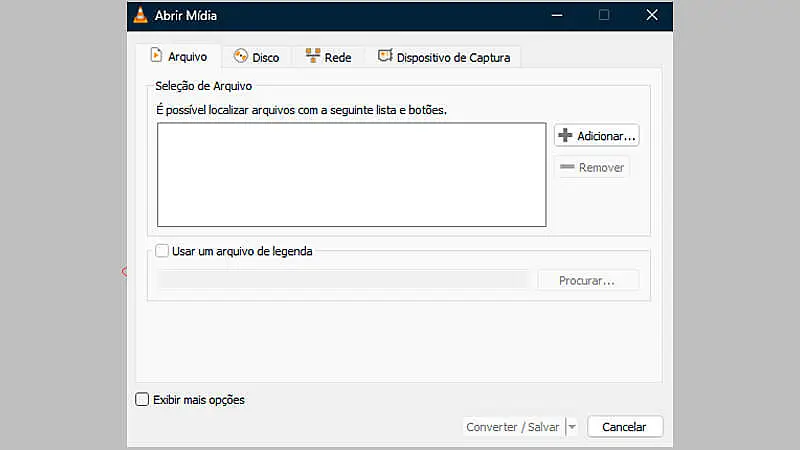 imagem mostrando como converter WebM para MP4 usando o VLC