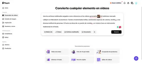 Generador de video de foto a video con IA