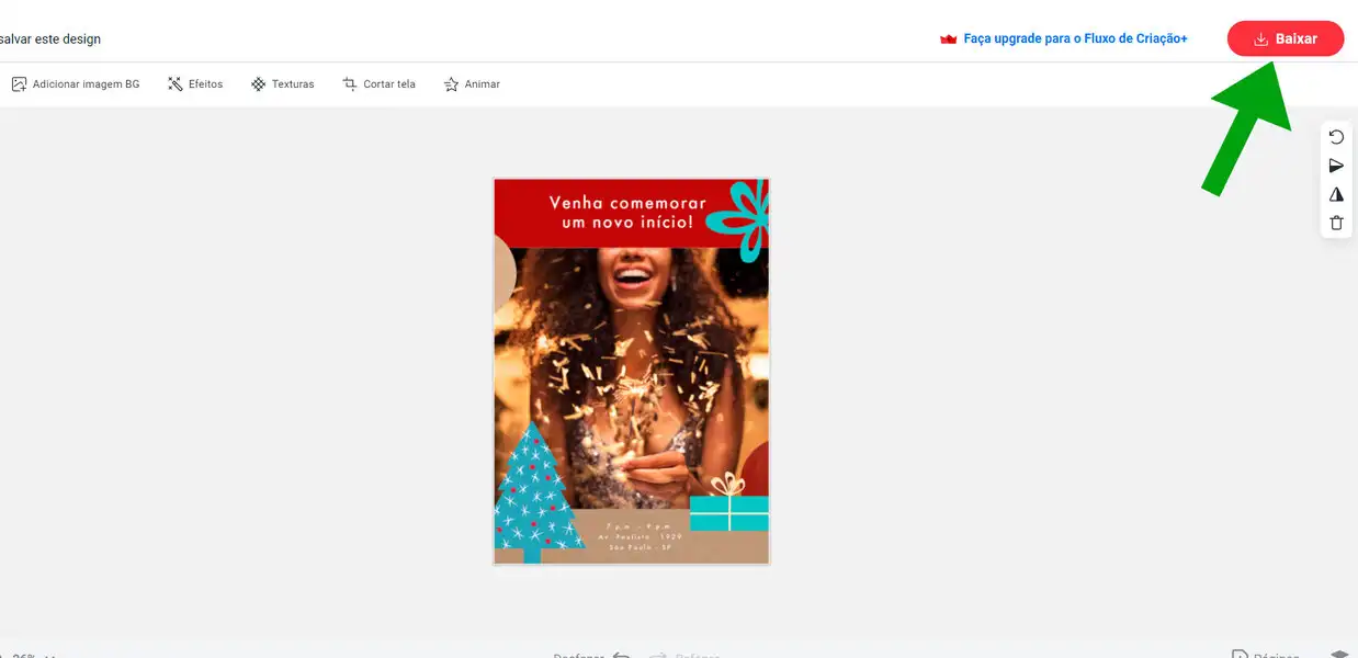 Como baixar convite virtual pronto