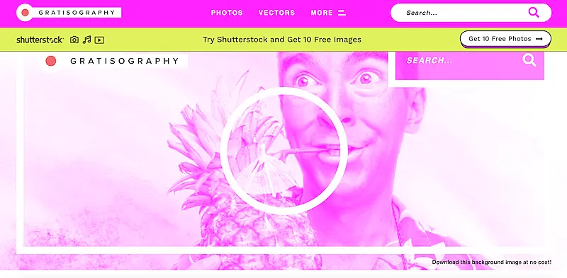 Gratisography home page