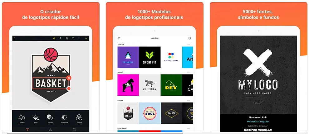 Pantalla Logo Maker Shop