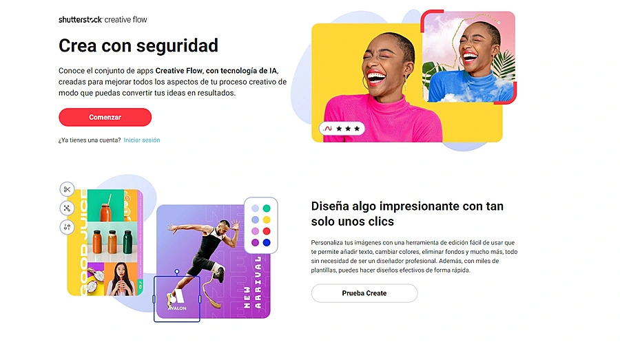 Pantalla Shutterstock 