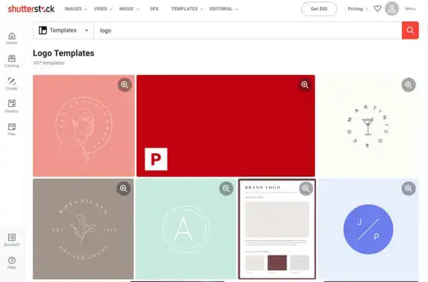 Criador de logo grátis Criador de logo do Creative Flow